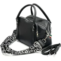 Florence Citytasche Echtleder Damen schwarz OTF822S