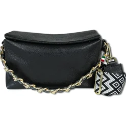 Florence Citytasche Echtleder Damen schwarz OTF818S