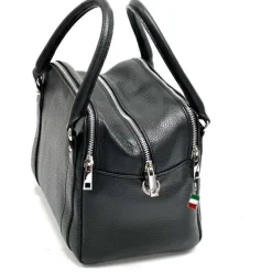 Florence Citytasche Echtleder Damen schwarz OTF822S