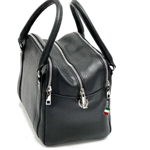 Florence Citytasche Echtleder Damen schwarz OTF822S