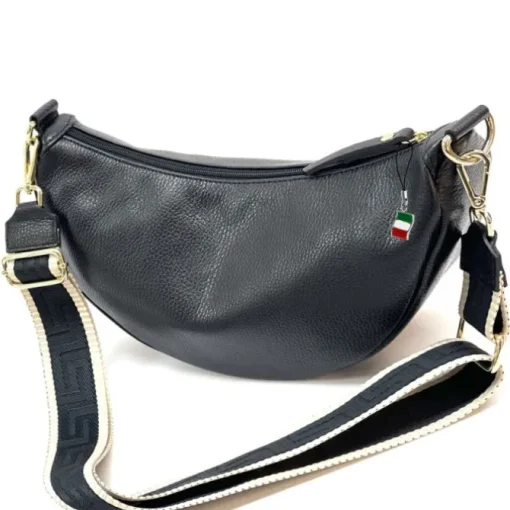 Florence Citytasche Echtleder Damen schwarz OTF823S