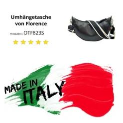 Florence Citytasche Echtleder Damen schwarz OTF823S