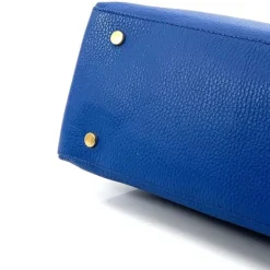 Florence Damen Handtasche Echtleder schwarz OTF153S