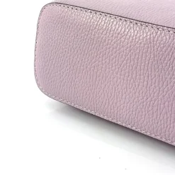 Florence Damen Handtasche Bowlingtasche Echtleder weiß OTF814W