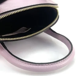 Florence Damen Handtasche Bowlingtasche Echtleder weiß OTF814W