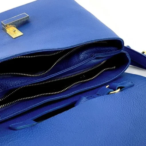 Florence Damen Handtasche Echtleder schwarz OTF153S