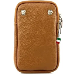 Florence Damen Mini-Handtasche echtes Leder Tasche hellblau OTF827H