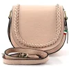 Florence Damen Satteltasche Echtleder rosa OTF806A