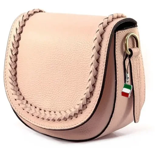 Florence Damen Satteltasche Echtleder rosa OTF806A