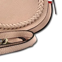Florence Damen Satteltasche Echtleder rosa OTF806A