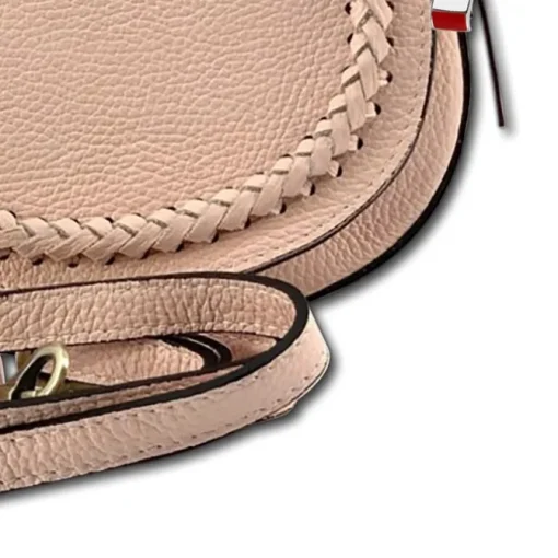 Florence Damen Satteltasche Echtleder rosa OTF806A