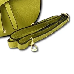 Florence Damen Satteltasche Echtleder gelb OTF810Y