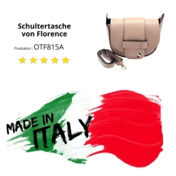 Florence Damen Satteltasche Echtleder rosa OTF815A