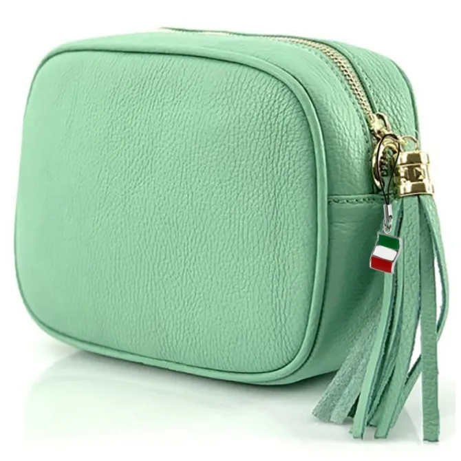 Florence Damen Tasche Echtleder türkis OTF811T