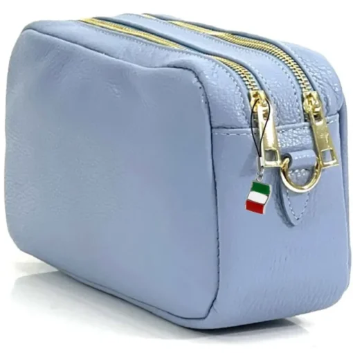 Florence Damen Tasche Echtleder hellblau OTF809H
