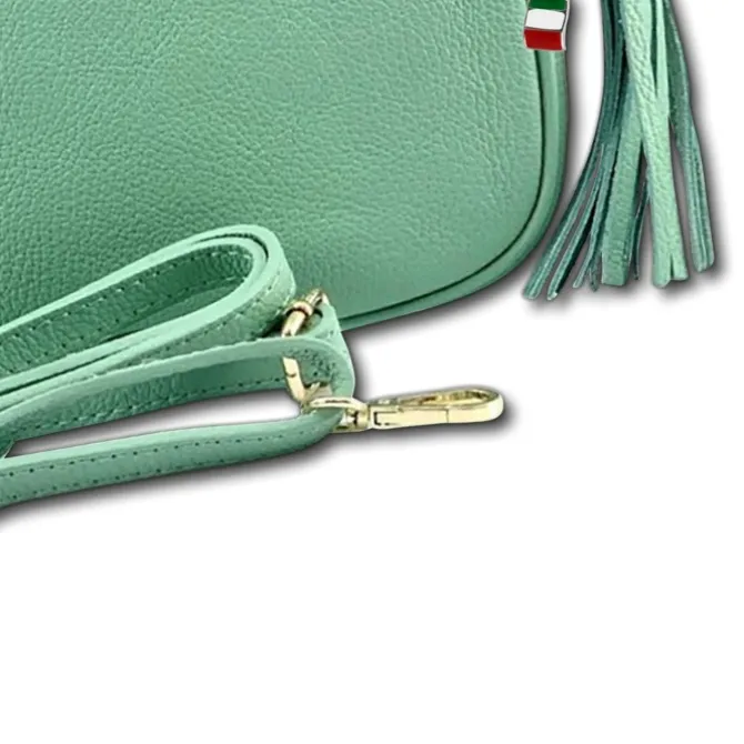 Florence Damen Tasche Echtleder türkis OTF811T