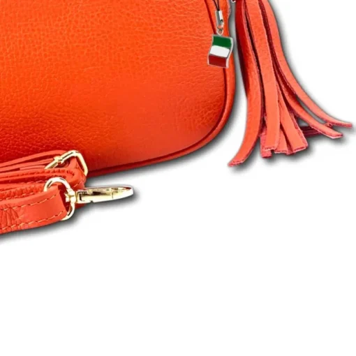 Florence Damen Tasche Echtleder orange OTF811O