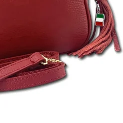 Florence Damen Tasche Echtleder dunkelrot OTF811R