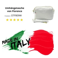 Florence Damen Tasche Echtleder weiß OTF809W