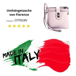 Florence Damen Tasche Echtleder lila OTF828V