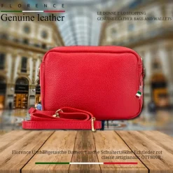 Florence Damen Tasche Echtleder rot OTF809R