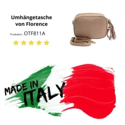Florence Damen Tasche Echtleder rosa OTF811A