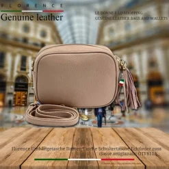 Florence Damen Tasche Echtleder rosa OTF811A