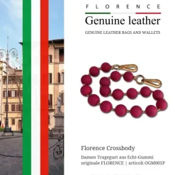 Florence Damen Taschenkette Taschenschmuck Kugeln pink OGM001P