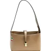 Florence Damen Umhängetasche Leder Tasche beige OTF836C1
