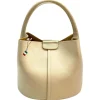 Florence Damen Umhängetasche Leder Tasche beige OTF169I1