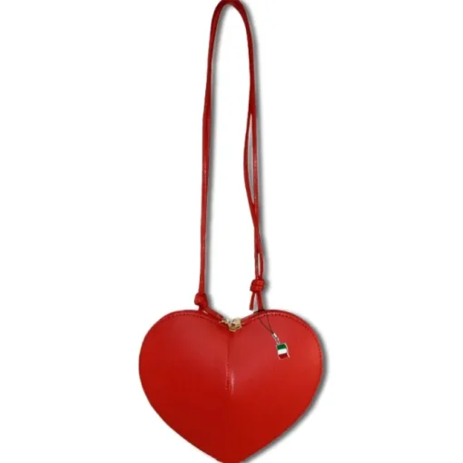 Florence Damen Umhängetasche Leder Tasche rot OTM813R