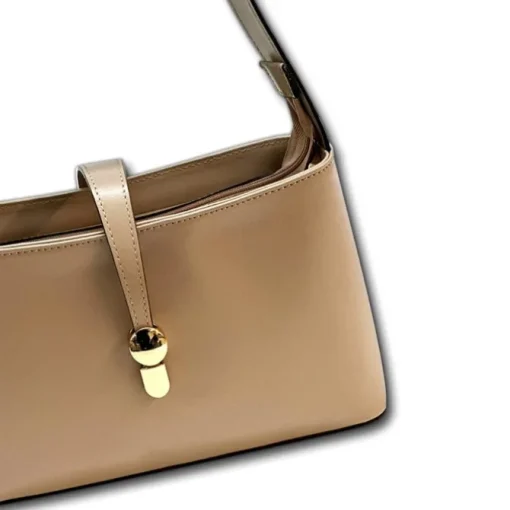 Florence Damen Umhängetasche Leder Tasche beige OTF836C1