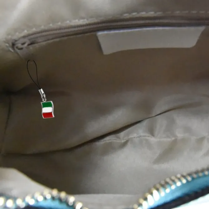 Florence Damen Umhängetasche Leder Tasche braun, taupe OTM814C