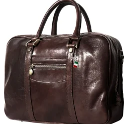 Florence Echtleder Aktentasche Damen braun Businesstasche OTF148N