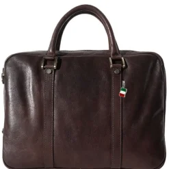 Florence Echtleder Aktentasche Damen braun Businesstasche OTF148N