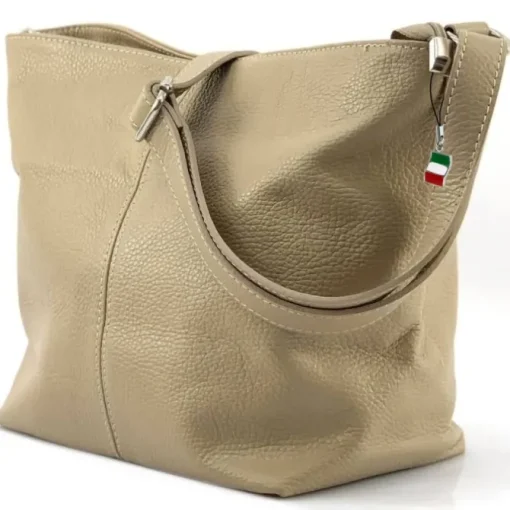 Florence Echtleder Damen taupe OTF829N