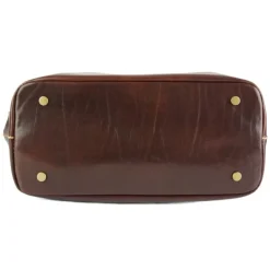 Florence Echtleder Damen braun Businesstasche Shopper OTF133N