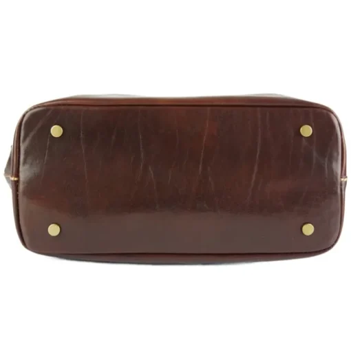 Florence Echtleder Damen braun Businesstasche Shopper OTF133N