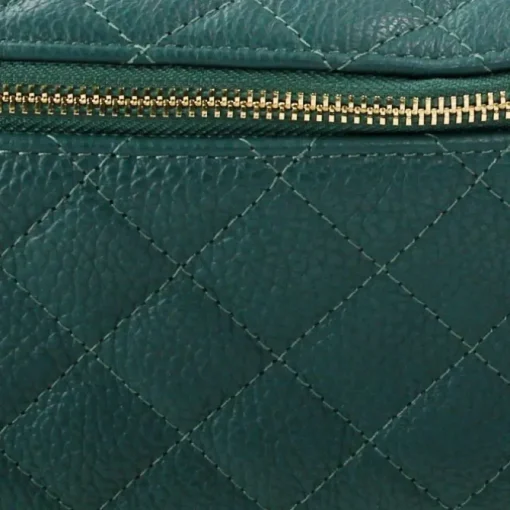 Florence Echtleder Gürteltasche Damen aquamarin Crossbody Bag Jugend OTM811T