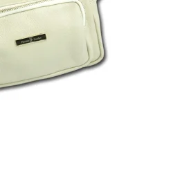 Florence Echtleder Gürteltasche Damen beige Bauchtasche Jugend Damen OTF142W