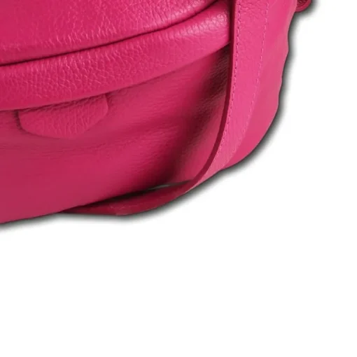 Florence Echtleder Gürteltasche Damen pink Bauchtasche OTM806P