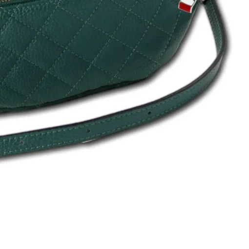 Florence Echtleder Gürteltasche Damen aquamarin Crossbody Bag Jugend OTM811T