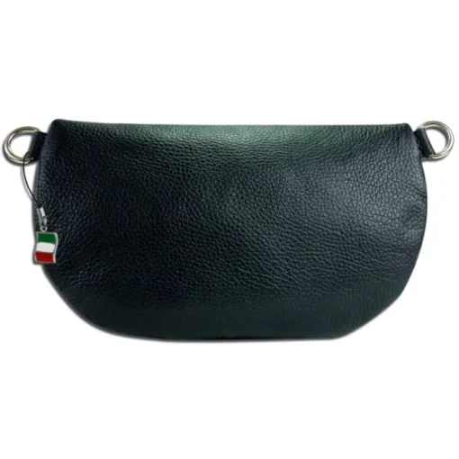 Florence Echtleder Gürteltasche Damen schwarz Bauchtasche Jugend Damen OTF807S