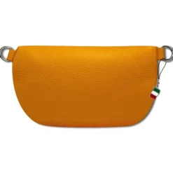 Florence Echtleder Gürteltasche Damen gelb Bauchtasche Jugend Damen OTF807Y