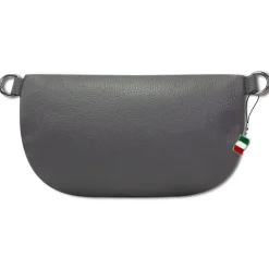 Florence Echtleder Gürteltasche Damen grau Bauchtasche Jugend Damen OTF807K