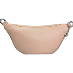 Florence Echtleder Gürteltasche extra groß Damen rosa Bauchtasche Jugend OTF820A