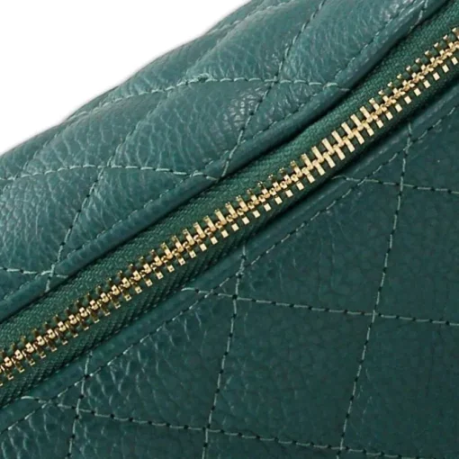 Florence Echtleder Gürteltasche Damen aquamarin Crossbody Bag Jugend OTM811T