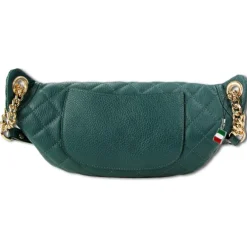 Florence Echtleder Gürteltasche Damen aquamarin Crossbody Bag Jugend OTM811T