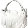 Florence Echtleder Hobo Bag Damen beige Henkeltasche OTF128K
