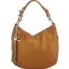 Florence Echtleder Hobo Bag Damen tan braun OTF134N
